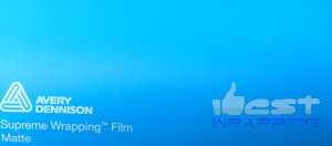 Avery dennison supreme wrapping film matte blue bj8020001